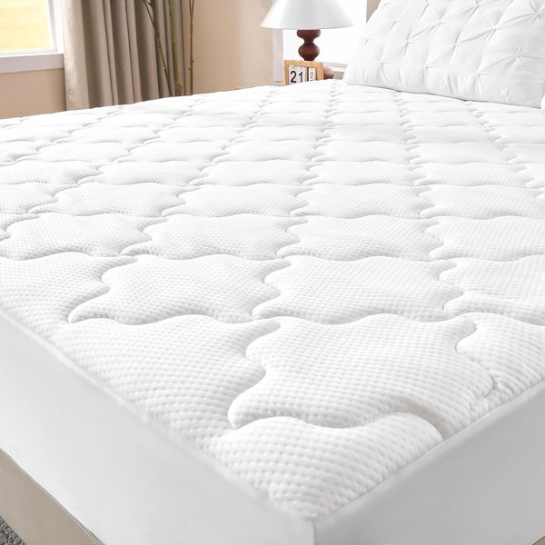 Komfortabler Gel-Matratzentopper fuer optimierten Schlafkomfort, passende Auflage fuer 180 x 200 cm Matratzen